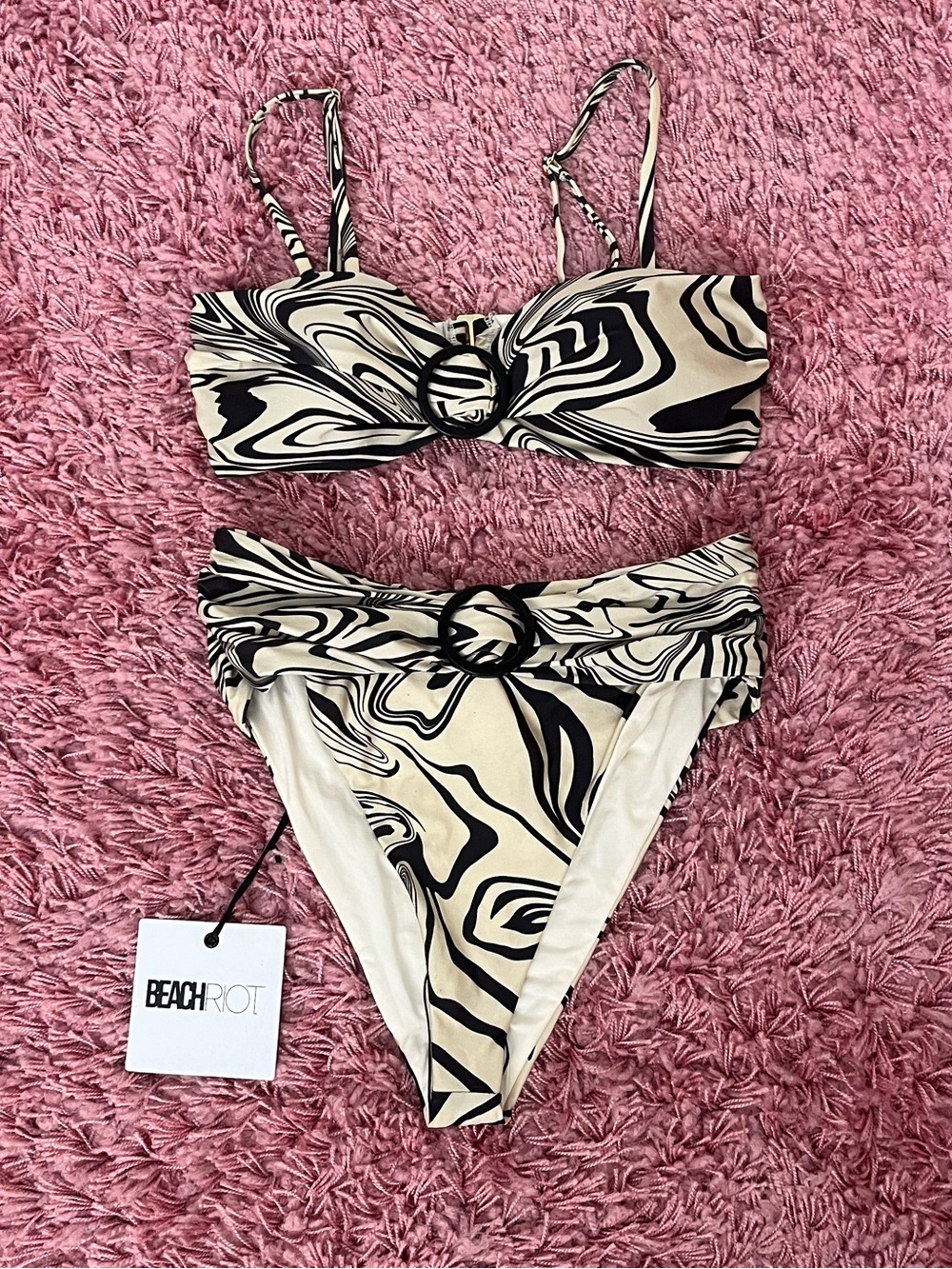 Beach Riot Swirl Knot Bikini